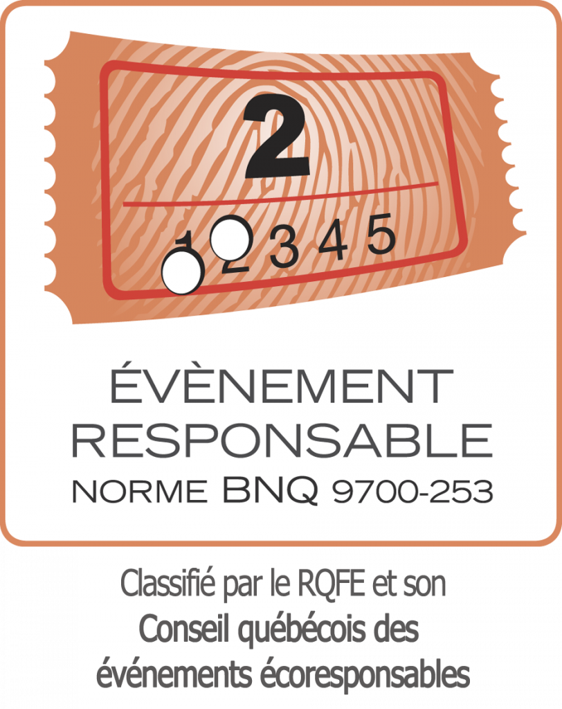 Le congrès de l’AQPM reconnu comme événement écoresponsable! 2 CQEER-Niveau 2